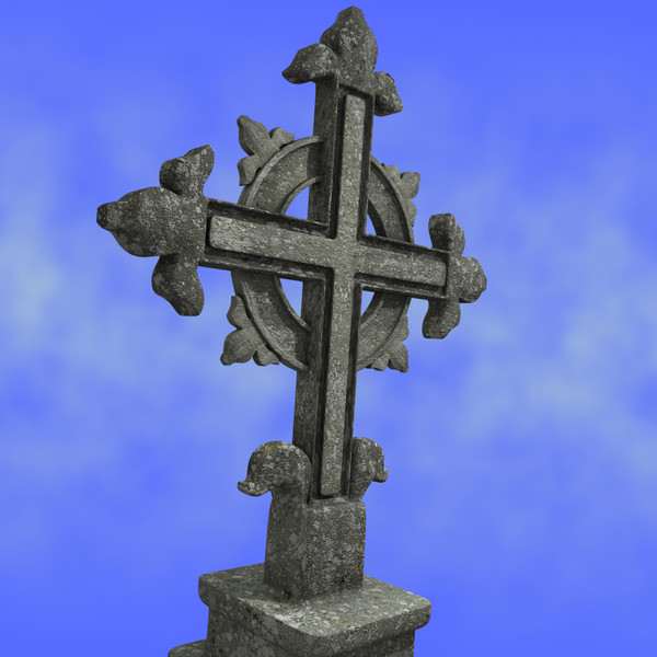 3d concrete cross - Concrete Cross by abramsdesign